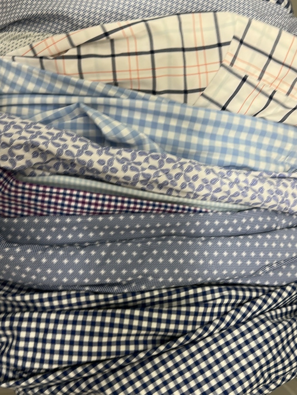 Mizzen+Main Blue Multi-Pattern Cotton Sheet Set